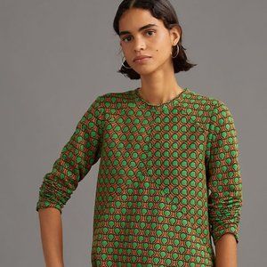 Anthropologie Maeve Jacquard Shift Mini Dress